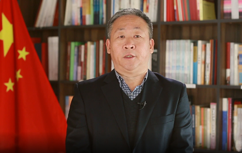 12中國酒業(yè)協(xié)會理事長宋書玉線上發(fā)來祝賀