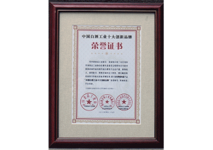 2006年湯溝酒業(yè)被評為“中國白酒十大創(chuàng)新品牌”